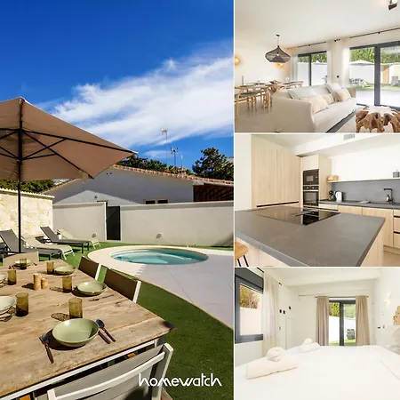 Villa With Minimalist Decor, Pool And Bbq, Two Minutes' Walk From Costabella